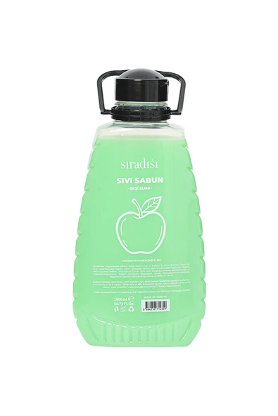 3 ADET  Sıradışı Sıvı Sabun Elma 1500 ML ürün görseli 1