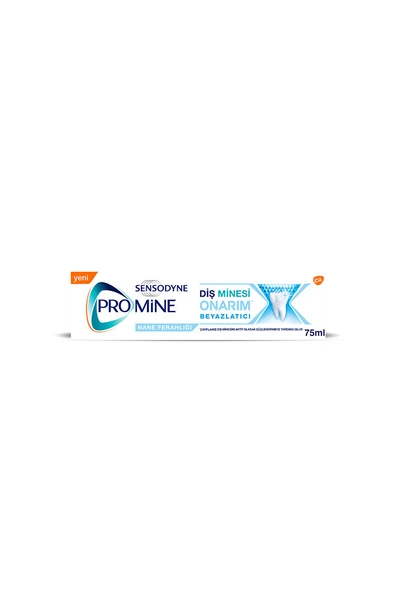 3 ADET  Sensodyne Diş Macunu Promine Onarım Beyazlatıcı 75 ml ürün görseli 1