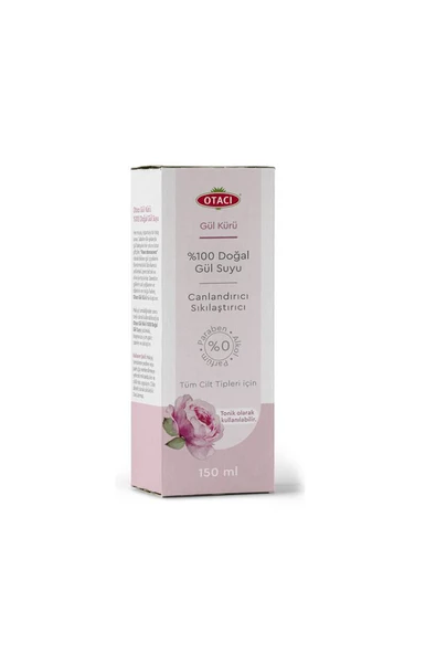 3 ADET  Otacı %100 Doğal Gül Suyu 150 ml ürün görseli 1