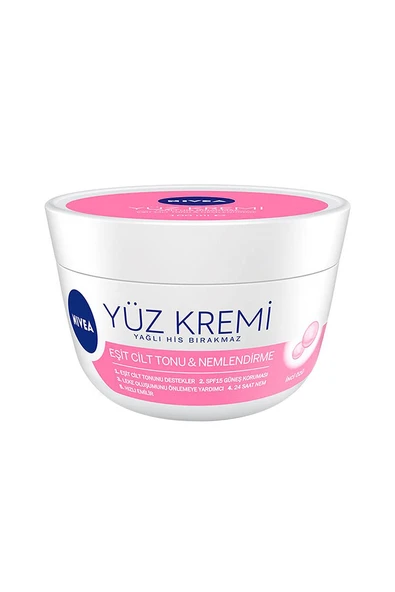 3 ADET  Nivea Yüz Kremi 100ml Cilt Tonu Eşitleyici ürün görseli 1