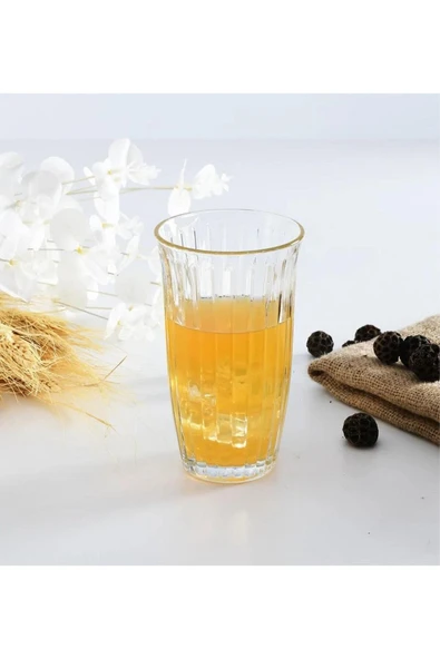 3 ADET  Paşabahçe Joy Meşrubat Long Drink 475 cc ürün görseli 1