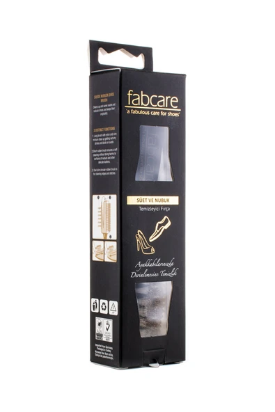 3 ADET  Fabcare Suet Nubuk Fırçası (Kauçuk) ürün görseli 1