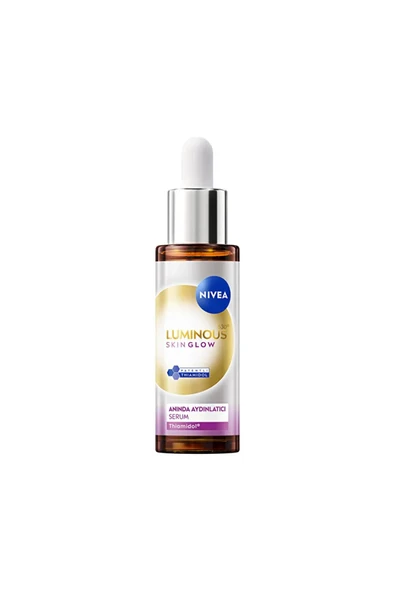 3 ADET  Nivea Luminous630 Skin Glow Nivea Luminous630 Skin Glow Anında Aydınlatıcı Serum 30 ml ürün görseli 1