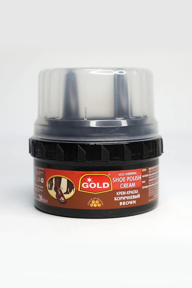 3 ADET  Gold Ayakkabı Boyası Krem 200 ml Kahverengi ürün görseli 1