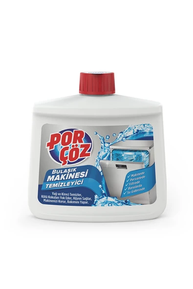 3 ADET  Porçöz Bulaşık Makinesi Temizleyici 250 ml ürün görseli 1