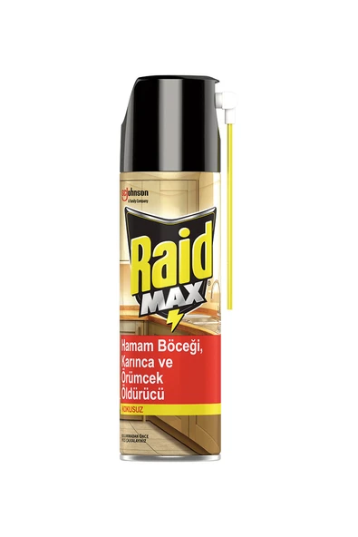 3 ADET  Raid Böcek Savar Max 300 ml ürün görseli 1