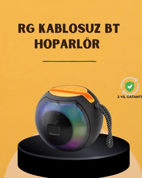 360° Stereo Surround Sesli Taşınabilir Hoparlör ürün görseli 1