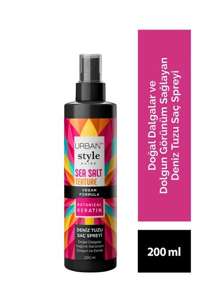 3 ADET  Urban Care Stlye G. Sea Salt Dolgun Esnek 200ml Sprey ürün görseli 1