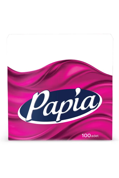 3 ADET  Papia Peçete 100'lü - Resim 2