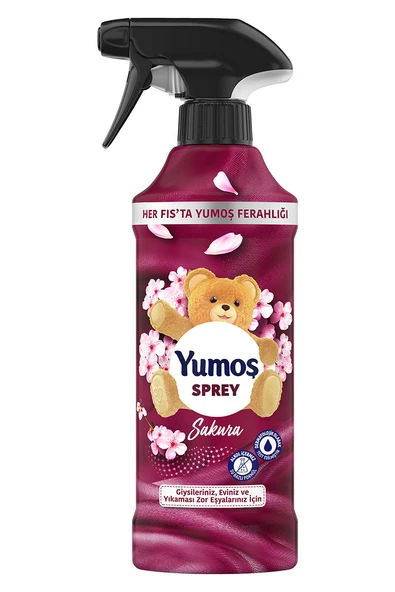 3 ADET  Yumoş Oda Kokusu Sprey 450 ml Sakura ürün görseli 1