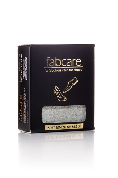3 ADET  Fabcare Suet Silgisi Gri - Resim 2