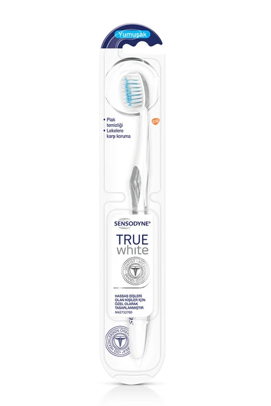 3 ADET  Sensodyne Diş Fırçası True White Medium ürün görseli 1