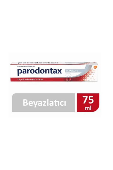 3 ADET  Parodontax Diş Macunu 75Ml Beyazlatıcı ürün görseli 1