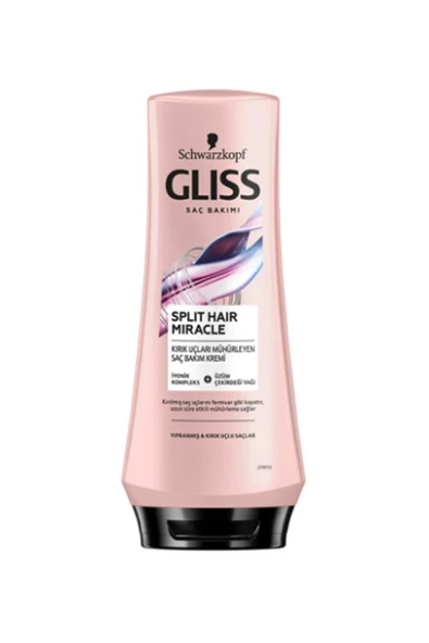 3 ADET  Gliss Split Hair Miracle Saç Kremi 360 ML ürün görseli 1