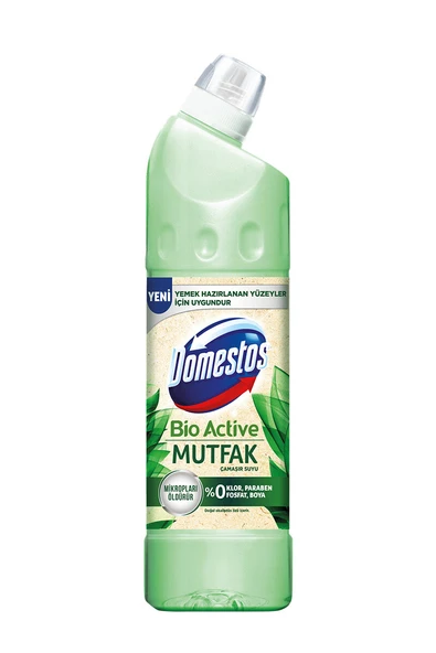 3 ADET  Domestos Bio Active Çamaşır Suyu 750 ml ürün görseli 1