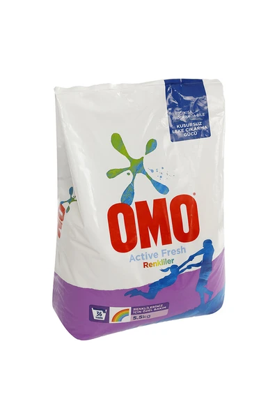 3 ADET  Omo Color 5,5 kg Renkliler ürün görseli 1