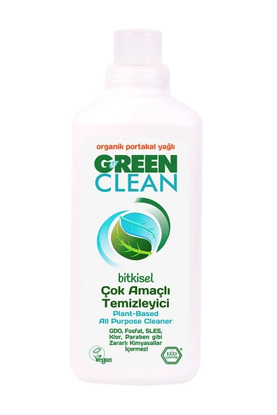 3 ADET  Green Clean Bitkisel Çok Amaçlı Temizleyici 1000 ml ürün görseli 1