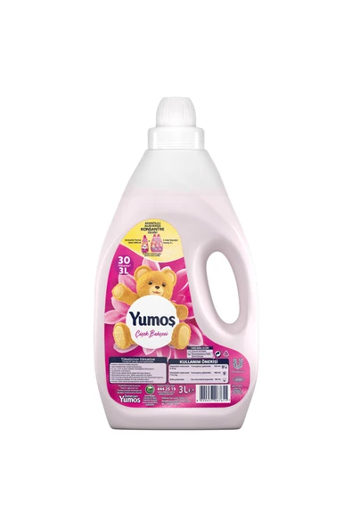 3 ADET  Yumoş Yumuşatıcı 3 l Çiçek Bahçesi ürün görseli 1