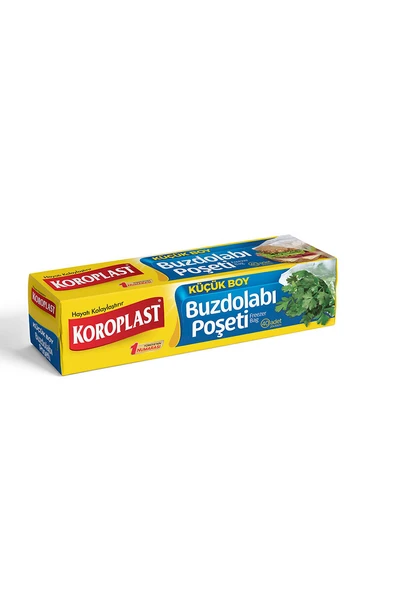 3 ADET  Koroplast Buzdolabı Poşeti Standart 20X30 Küçük Boy 40'lı ürün görseli 1