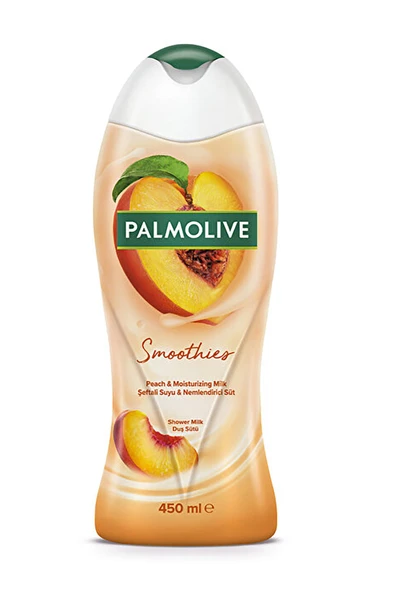 3 ADET  Palmolive Duş Jeli Smoothies Şeftali 450 ml ürün görseli 1