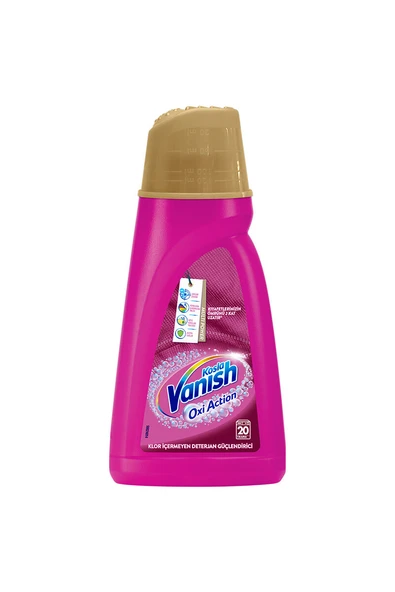 3 ADET  Vanish Kosla Multipower Renkliler Için 1000 ml Sıvı Leke Çıkarıcı Deterjan Güçlendirici ürün görseli 1