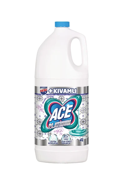 3 ADET  Ace Platinum Anadolu Ferahlığı Çamaşır Suyu 4 L ürün görseli 1