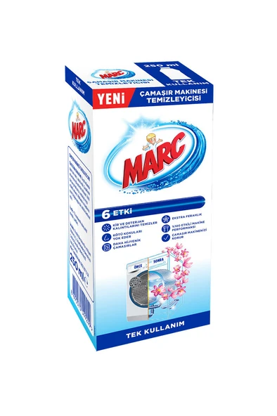 3 ADET  Marc Makine Temizleyici Tekli 250 ml ürün görseli 1