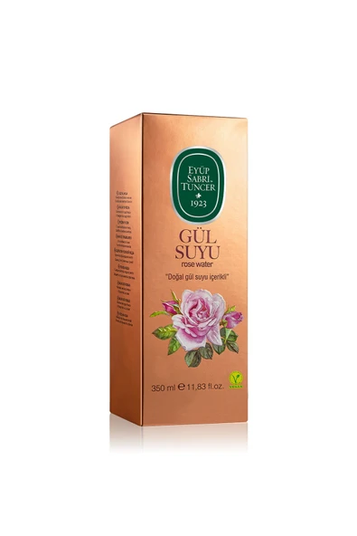 3 ADET  Eyüp Sabri Tuncer Gül Suyu Pet Şişe 350 ml ürün görseli 1