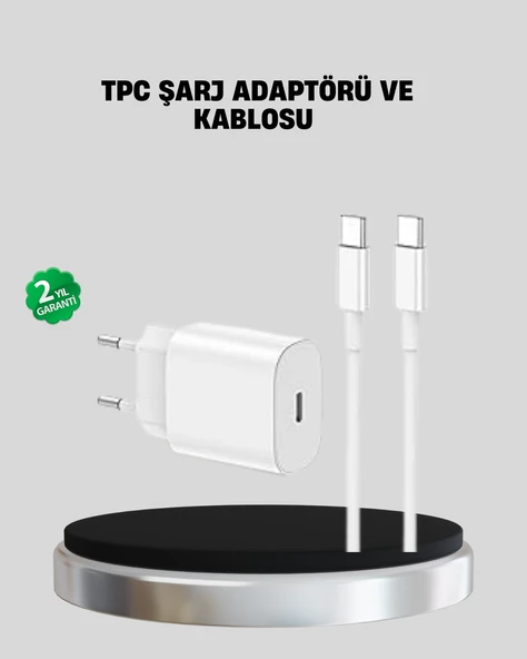 İos Uyumlu 20w Usb-c Hızlı Şarj Cihazı Telefon Ve Tablet İçin ürün görseli 1