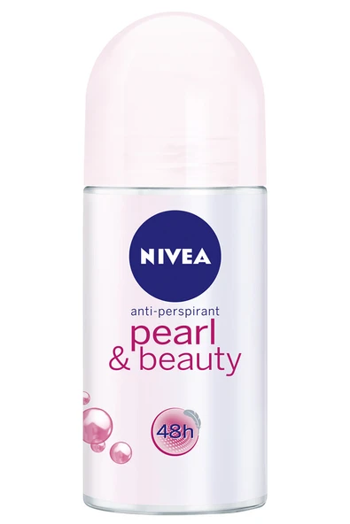 3 ADET  Nivea Roll-On Pearl&Beauty Kadın 50 ml ürün görseli 1