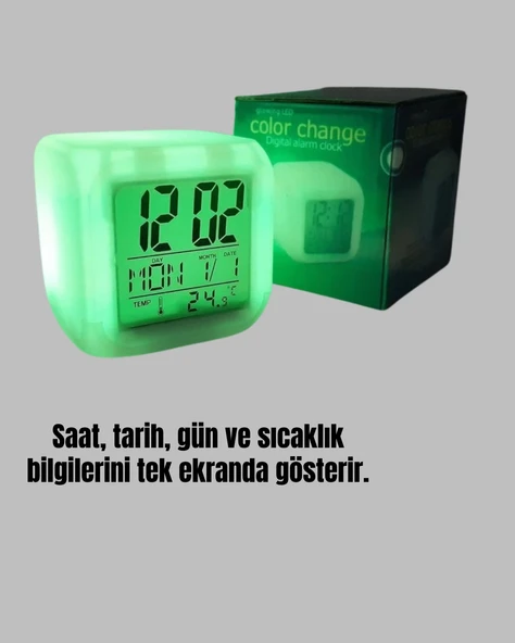 Küp Çalar Saat - Resim 4