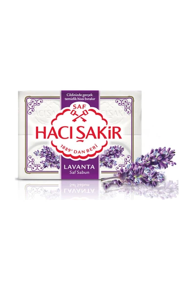 3 ADET  Hacı Şakir Banyo Sabunu Lavanta 600 g ürün görseli 1