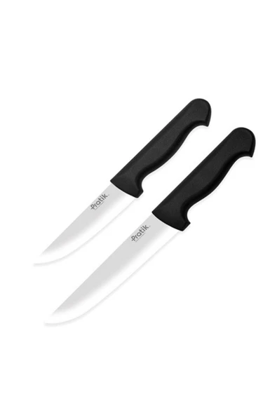 2 ADET  Pratik Kasap Bıçağı 2 li Set 12 & 18 cm ürün görseli 1