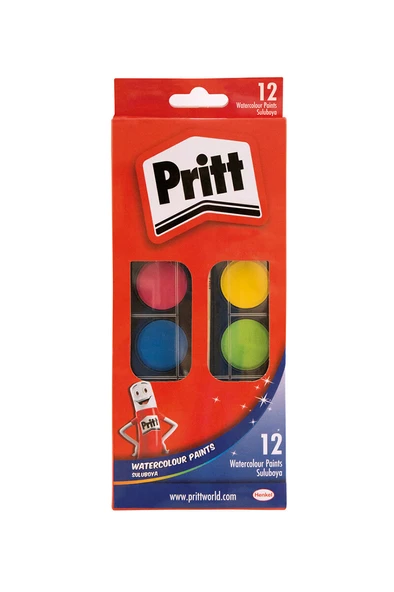 2 ADET  Pritt Büyük Suluboya 12'li ürün görseli 1