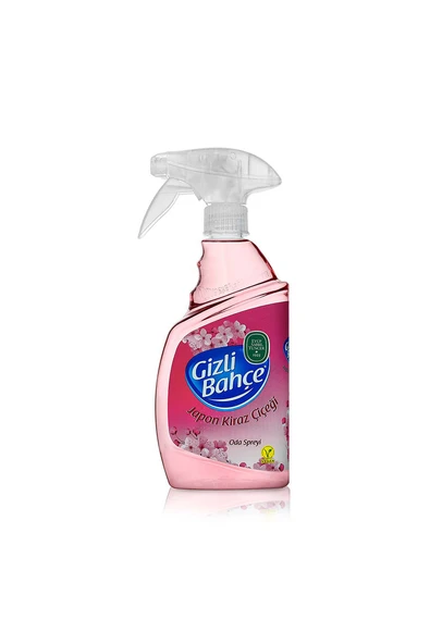 2 ADET  Gizli Bahçe Yeni Nesil Oda Spreyi Japon Kiraz Çiçeği 500 Ml Pet Şişe ürün görseli 1