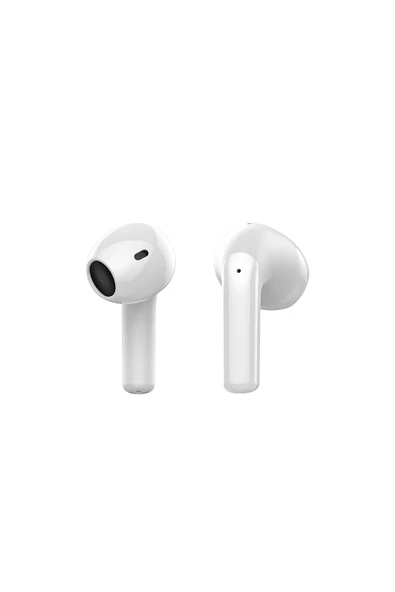 2 ADET  S-link Harmony X1 Beyaz 4 Mikrofonlu ENC Bluetooth V5.4 TWS Gerçek Kablosuz Kulaklık ürün görseli 1
