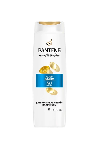 2 ADET  Pantene Klasik Bakım 3+1 400 ml Şampuan ürün görseli 1
