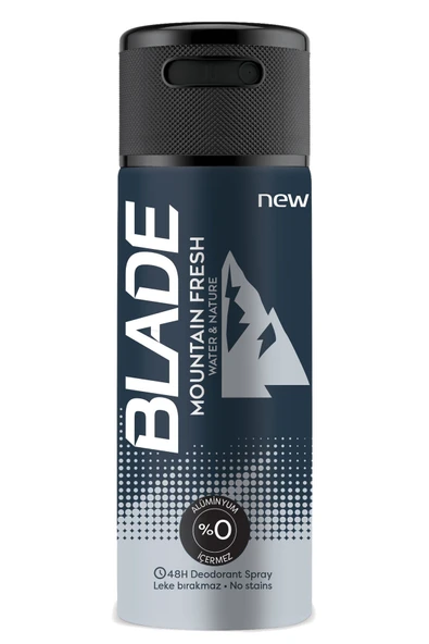 2 ADET  Blade Mountain Fresh 150 ml Deodorant ürün görseli 1