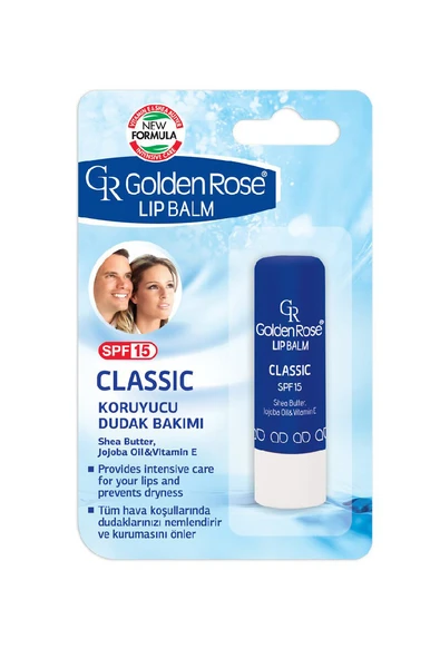 2 ADET  Golden Rose Dudak Balmı Classic Spf15 ürün görseli 1