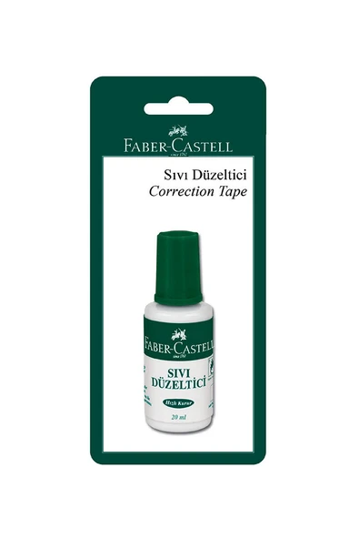 2 ADET  Faber Castell Tekli Sıvı Düzeltici ürün görseli 1