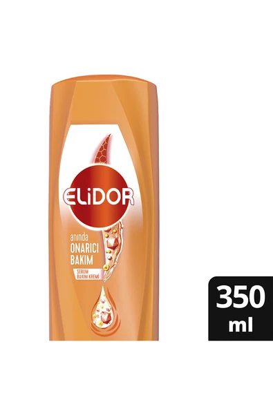 3 ADET  Elidor Anında Onarıcı Saç Bakım Kremi 350 ml ürün görseli 1