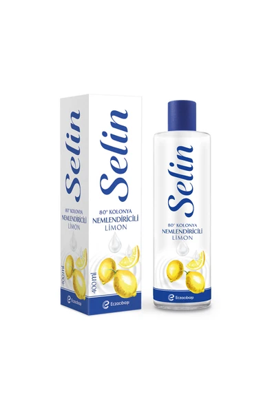 2 ADET  Selin Kolonya Nemlendiricili Pet Şişe 400 ml ürün görseli 1