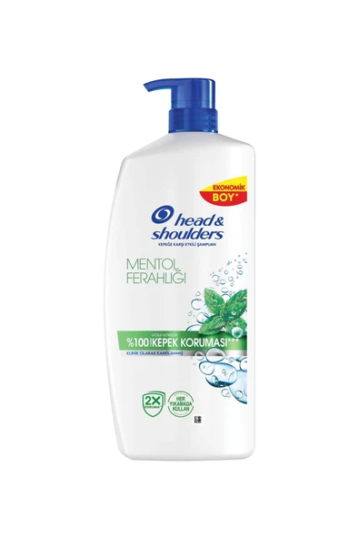 2 ADET  Head and Shoulders Mentol Ferahlığı Şampuan 800 ml ürün görseli 1