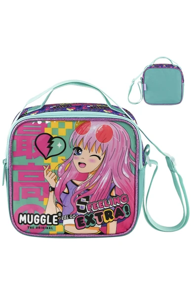 2 ADET  Muggle Mu-9059 Anime Koleksiyonu Beslenme Çantası ürün görseli 1