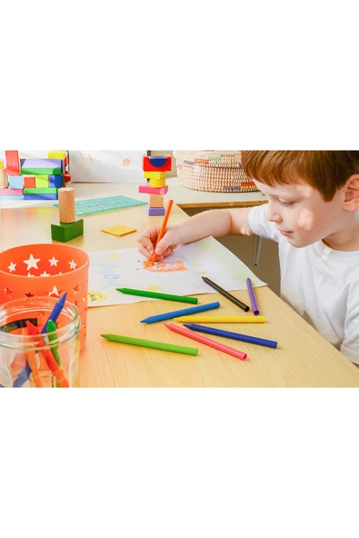 2 ADET  Bic Silinebilir Pastel Boya 18 renk - Resim 2