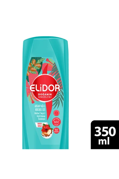 2 ADET  Elidor Doğanın Enerjisi Saç Kremi Kırmızı Yosun Özlü 350 ml ürün görseli 1