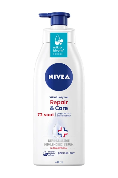 2 ADET  Nivea Vücut Losyonu Repair&Care 400 ml ürün görseli 1