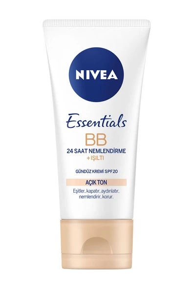 2 ADET  Nivea BB Krem Açık Ton 50 ml - Resim 2