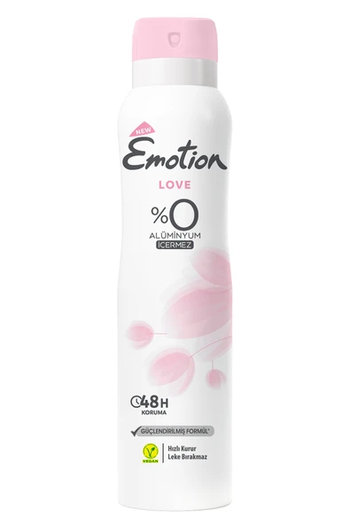 3 ADET  Emotion Deodorant Love 150 ml ürün görseli 1