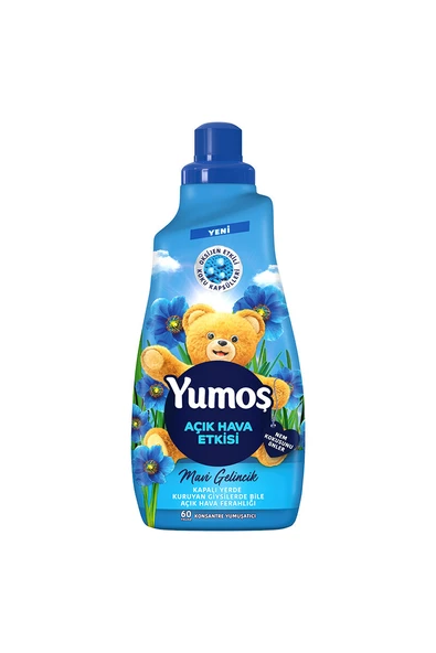 2 ADET  Yumoş Açık Hava Etkisi Mavi Gelincik 1440 ml 60 Yıkama ürün görseli 1